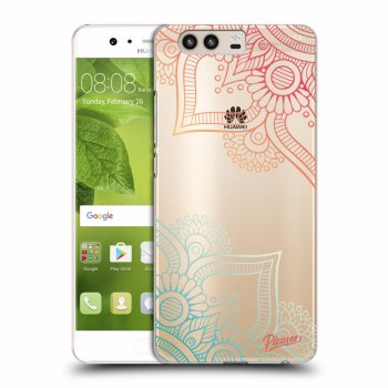 Picasee Huawei P10 Hülle - Transparentes Silikon - Flowers pattern