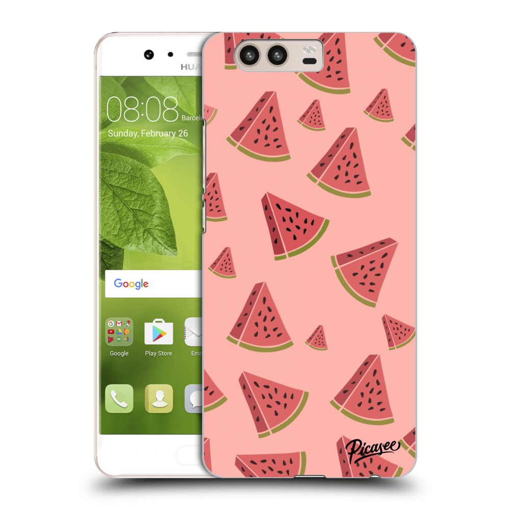 Picasee Huawei P10 Hülle - Transparentes Silikon - Watermelon
