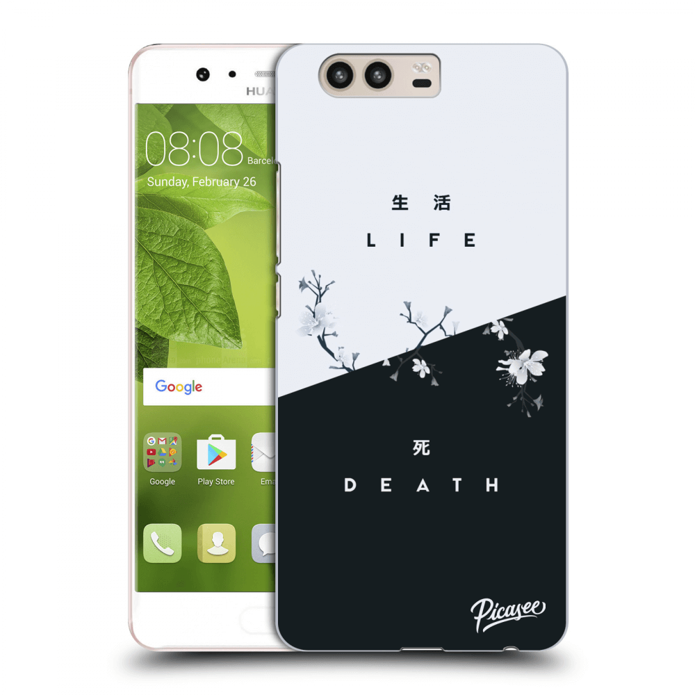 Picasee Huawei P10 Hülle - Transparentes Silikon - Life - Death