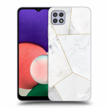 Hülle für Samsung Galaxy A22 5G A226B - White tile