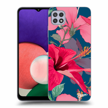 Hülle für Samsung Galaxy A22 5G A226B - Hibiscus