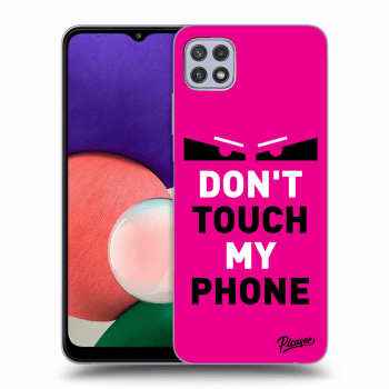 Hülle für Samsung Galaxy A22 5G A226B - Shadow Eye - Pink