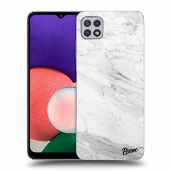 Hülle für Samsung Galaxy A22 A226B 5G - White marble