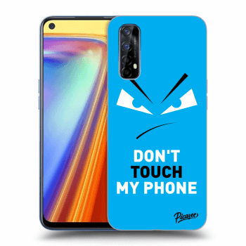 Hülle für Realme 7 - Evil Eye - Blue