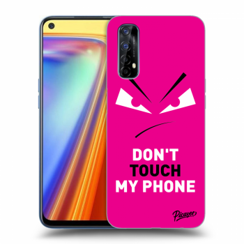 Hülle für Realme 7 - Evil Eye - Pink