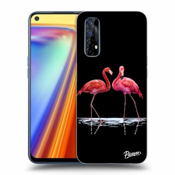 Hülle für Realme 7 - Flamingos couple