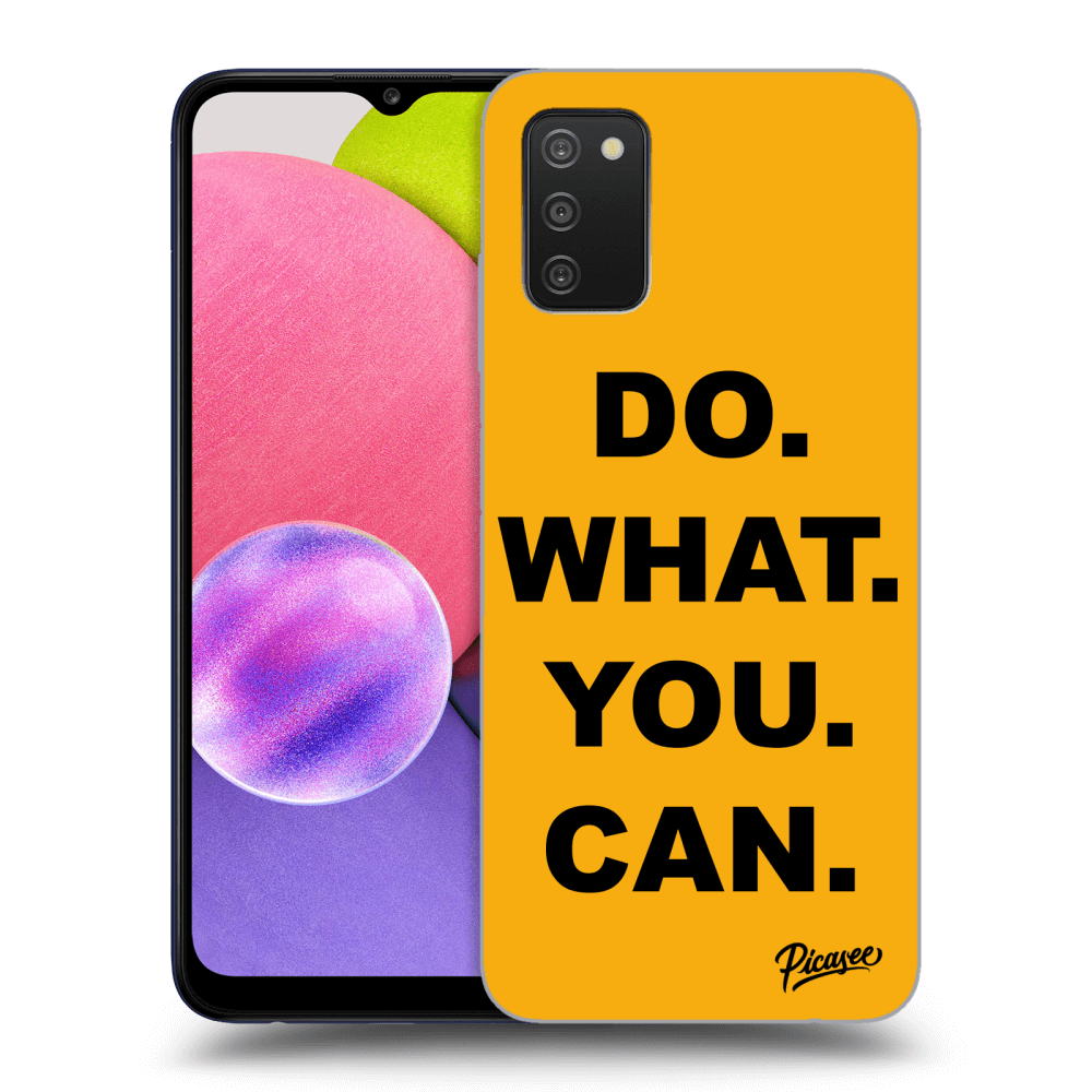 Picasee ULTIMATE CASE für Samsung Galaxy A02s A025G - Do What You Can