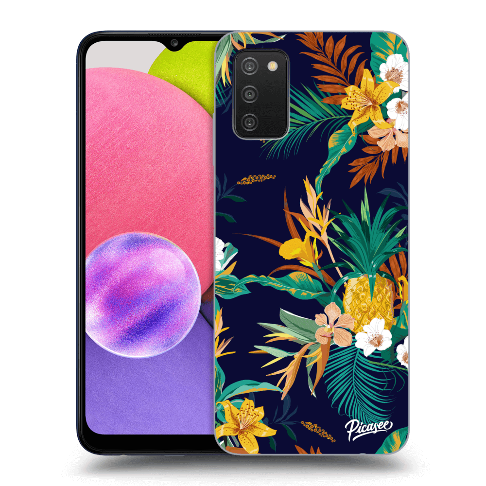 Picasee ULTIMATE CASE für Samsung Galaxy A02s A025G - Pineapple Color