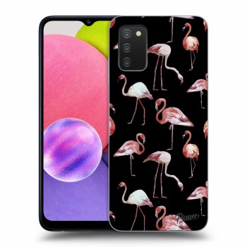 Hülle für Samsung Galaxy A02s A025G - Flamingos