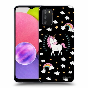 Hülle für Samsung Galaxy A02s A025G - Unicorn star heaven