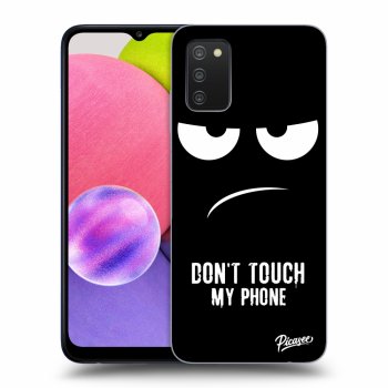 Hülle für Samsung Galaxy A02s A025G - Don't Touch My Phone