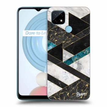 Hülle für Realme C21 - Dark geometry