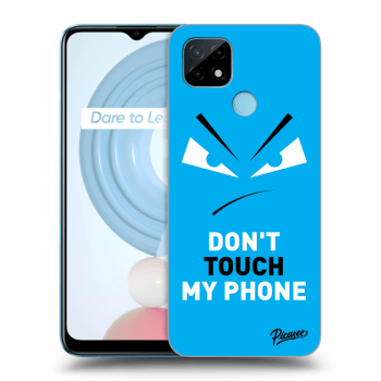 Hülle für Realme C21 - Evil Eye - Blue