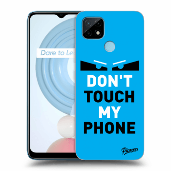 Hülle für Realme C21 - Shadow Eye - Blue