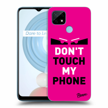 Hülle für Realme C21 - Shadow Eye - Pink