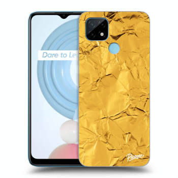 Hülle für Realme C21 - Gold