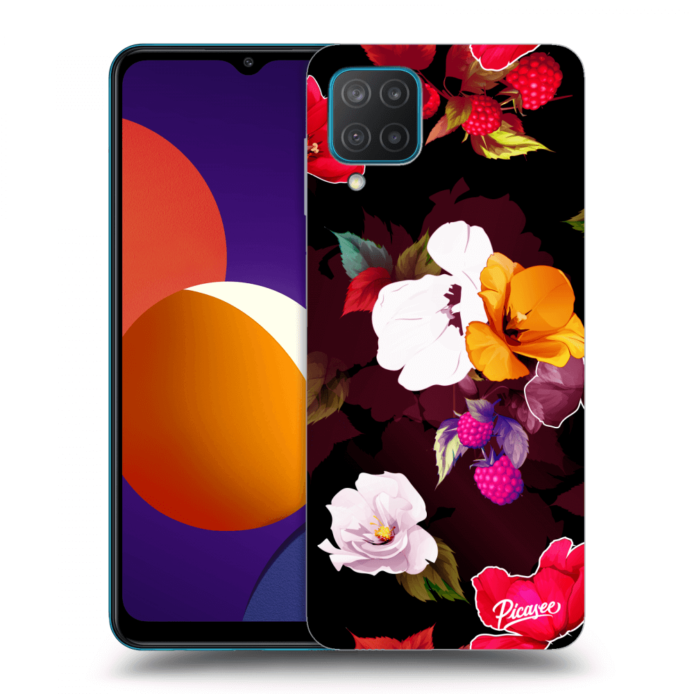 Picasee ULTIMATE CASE für Samsung Galaxy M12 M127F - Flowers and Berries