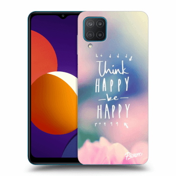 Hülle für Samsung Galaxy M12 M127F - Think happy be happy