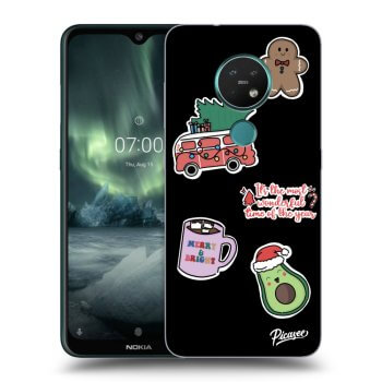Hülle für Nokia 7.2 - Christmas Stickers