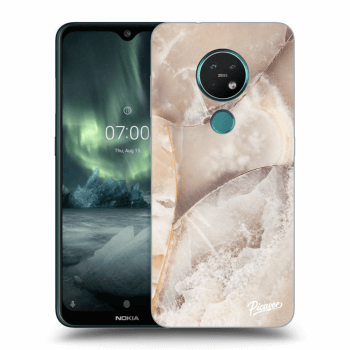 Hülle für Nokia 7.2 - Cream marble