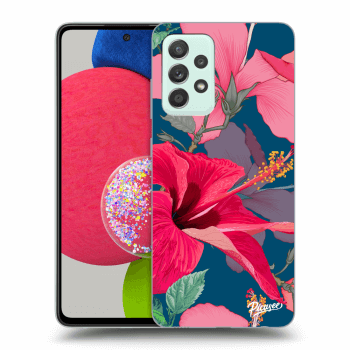 Hülle für Samsung Galaxy A52s 5G A528B - Hibiscus
