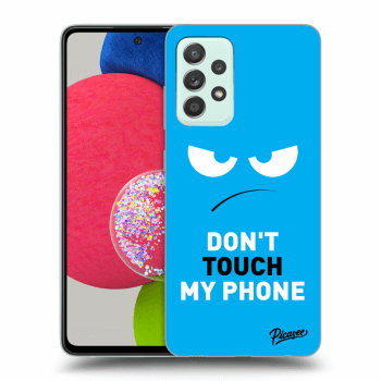Hülle für Samsung Galaxy A52s 5G A528B - Angry Eyes - Blue