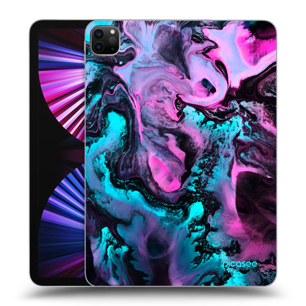 Picasee Schwarze Silikonhülle für Apple iPad Pro 11" 2021 (3.gen) - Lean