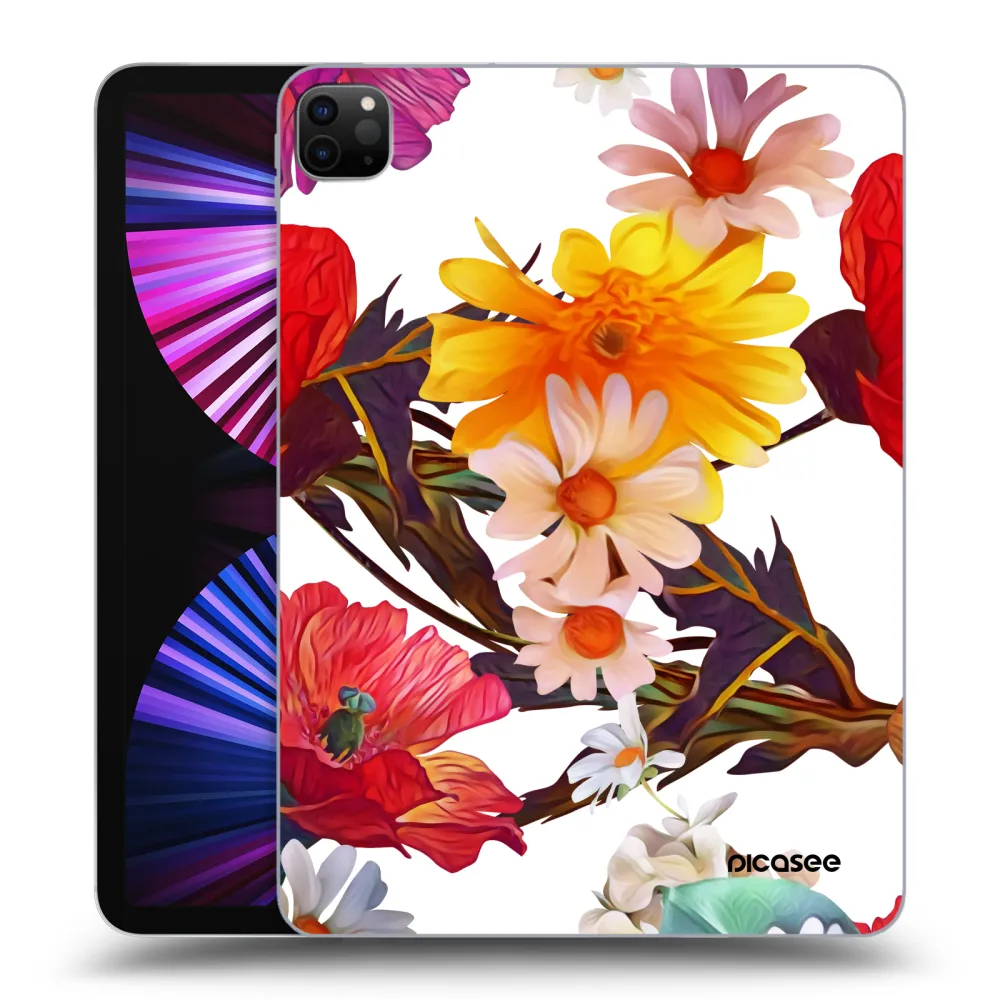 Picasee Schwarze Silikonhülle für Apple iPad Pro 11" 2021 (3.gen) - Meadow