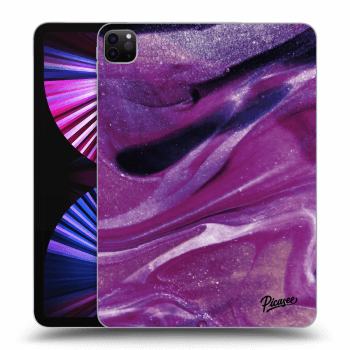 Hülle für Apple iPad Pro 11" 2021 (3.gen) - Purple glitter
