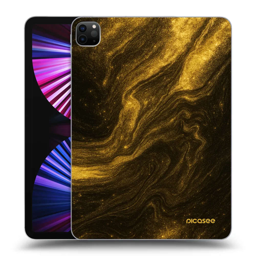 Picasee Schwarze Silikonhülle für Apple iPad Pro 11" 2021 (3.gen) - Black