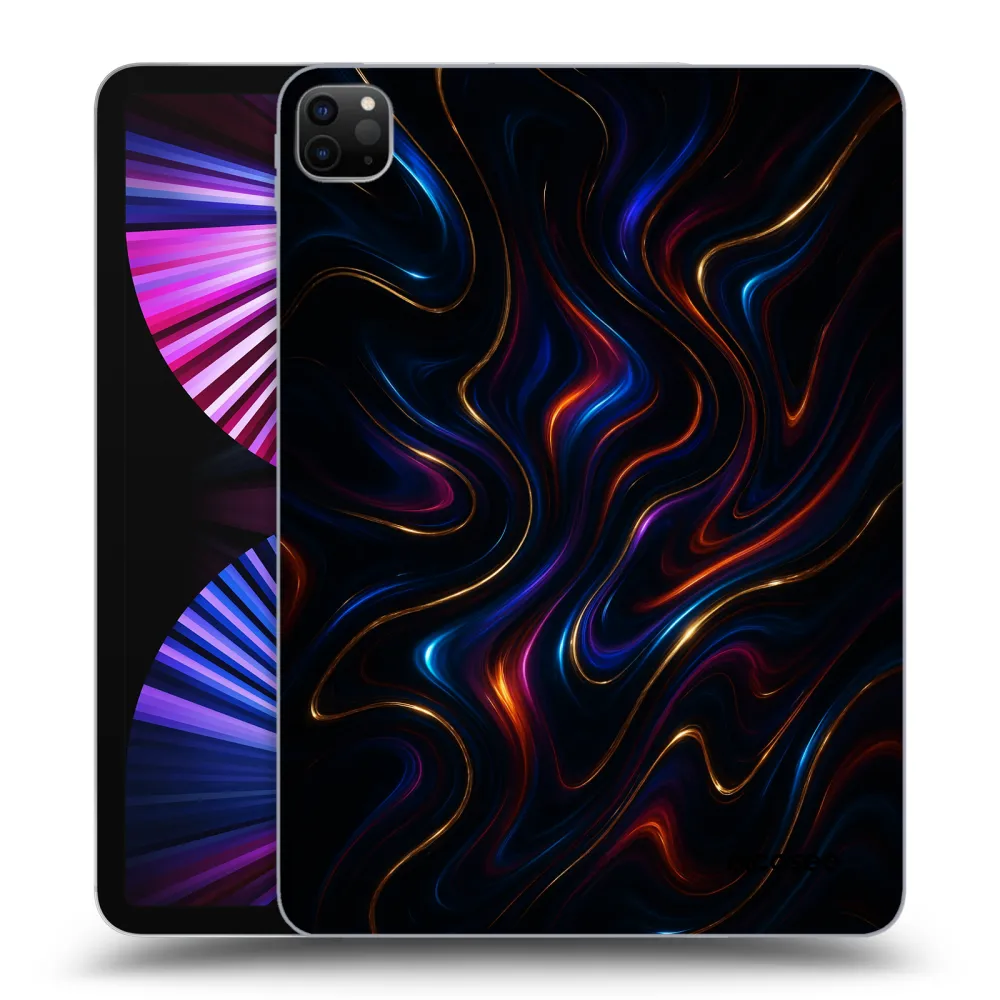Picasee Schwarze Silikonhülle für Apple iPad Pro 11" 2021 (3.gen) - Noir