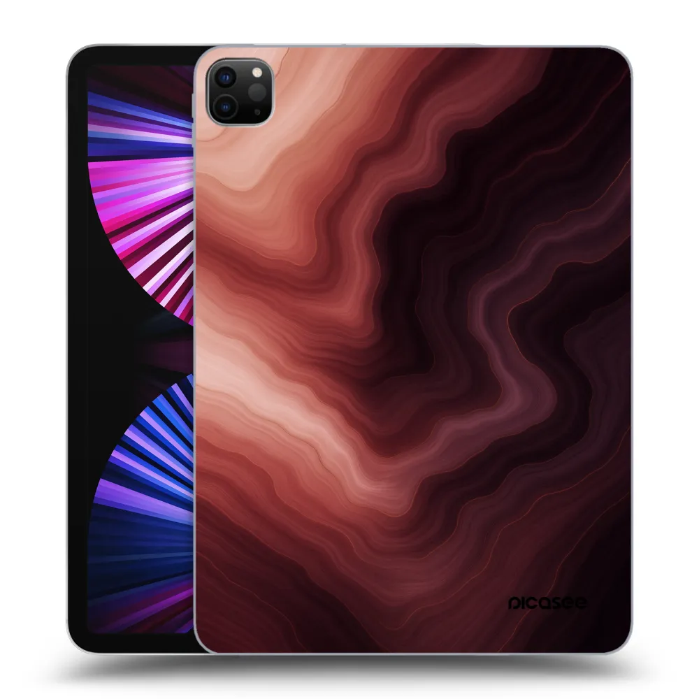 Picasee Schwarze Silikonhülle für Apple iPad Pro 11" 2021 (3.gen) - Rouge