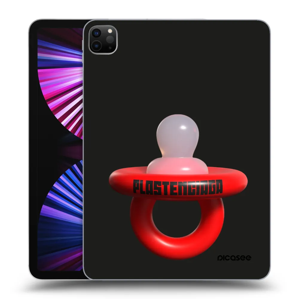 Picasee Schwarze Silikonhülle für Apple iPad Pro 11" 2021 (3.gen) - Le Dudel