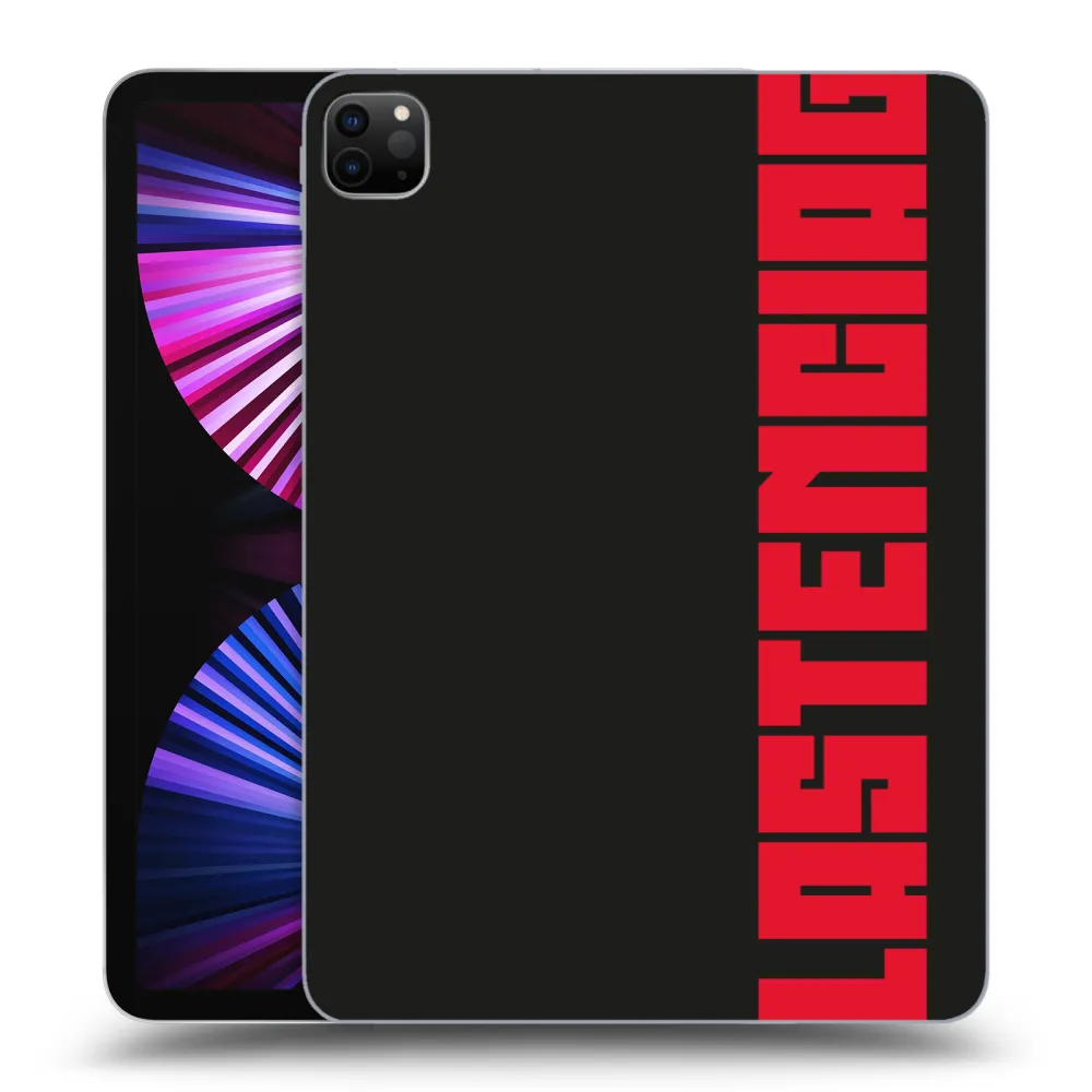 Picasee Schwarze Silikonhülle für Apple iPad Pro 11" 2021 (3.gen) - Plastenciaga