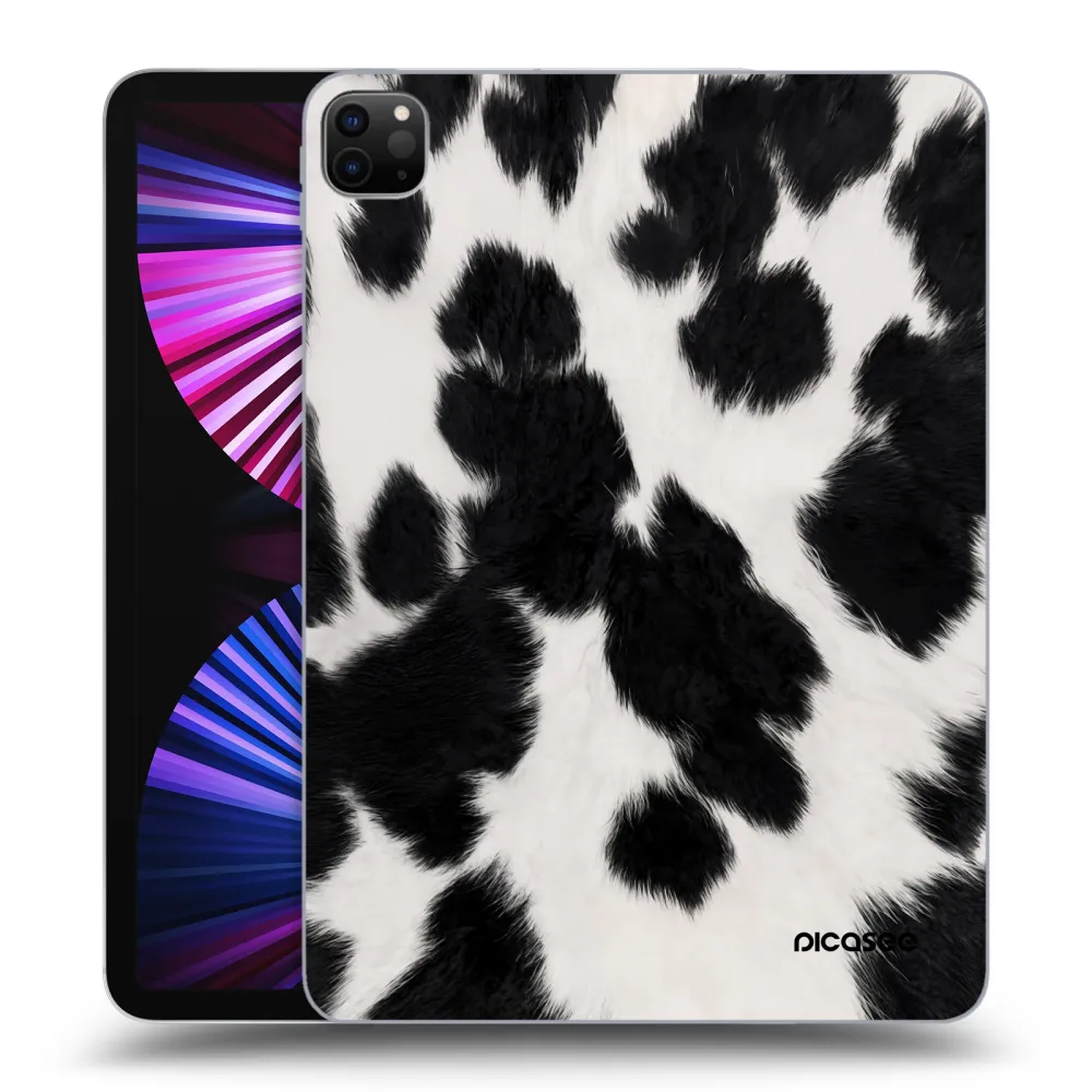 Picasee Schwarze Silikonhülle für Apple iPad Pro 11" 2021 (3.gen) - Black Moo