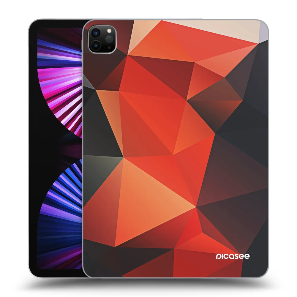 Picasee Schwarze Silikonhülle für Apple iPad Pro 11" 2021 (3.gen) - Wallpaper 2