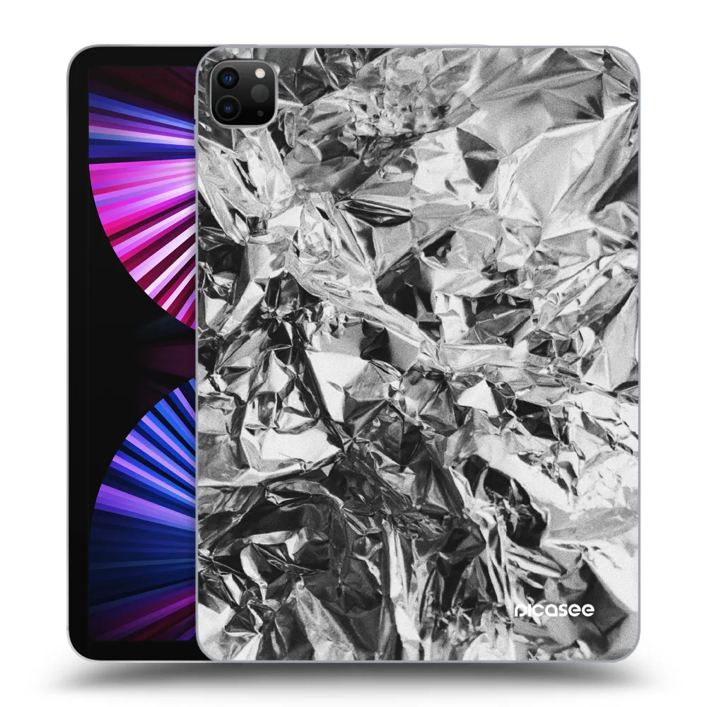 Picasee Schwarze Silikonhülle für Apple iPad Pro 11" 2021 (3.gen) - Chrome