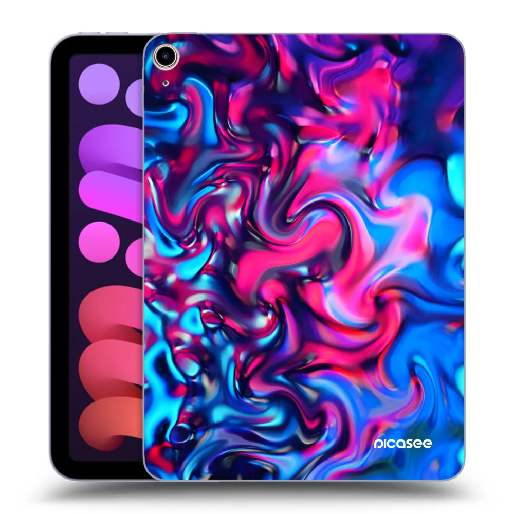 Picasee transparente Silikonhülle für Apple iPad mini 2021 (6. gen) - Redlight