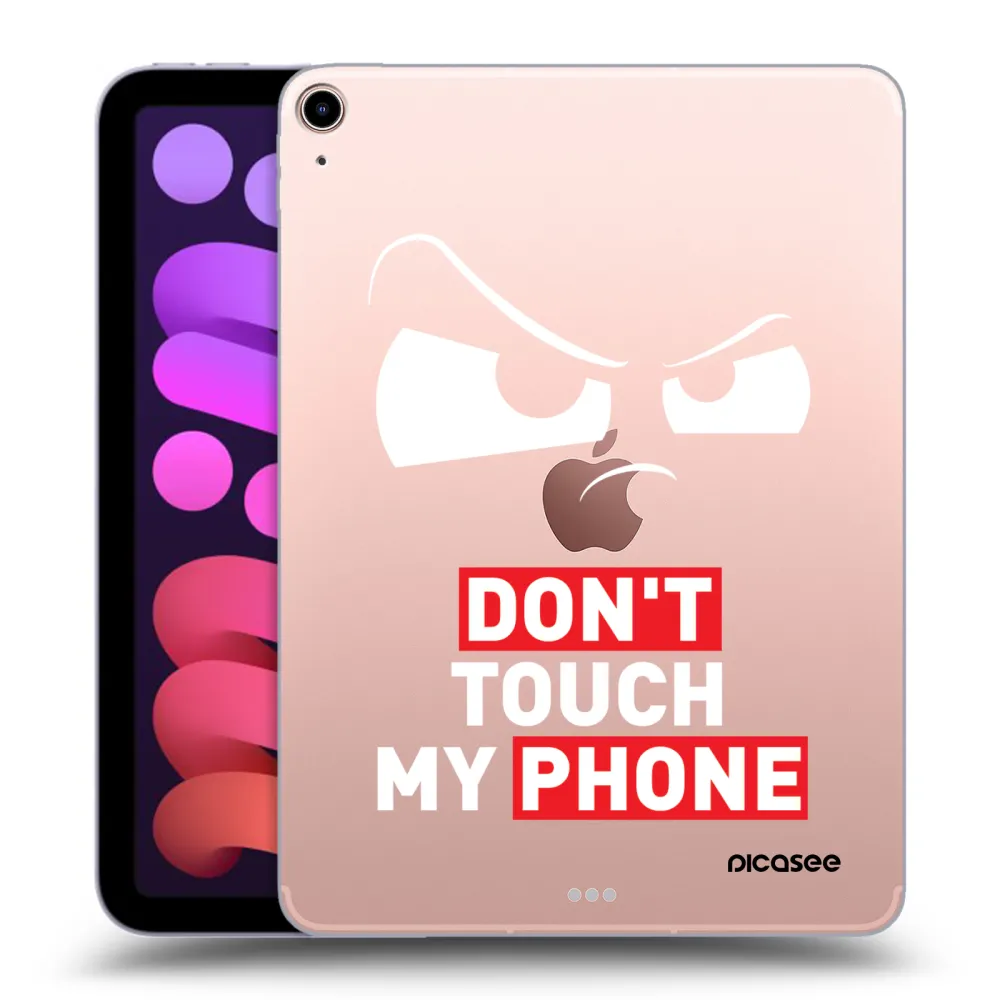 Picasee transparente Silikonhülle für Apple iPad mini 2021 (6. gen) - Cloudy Eye - Transparent