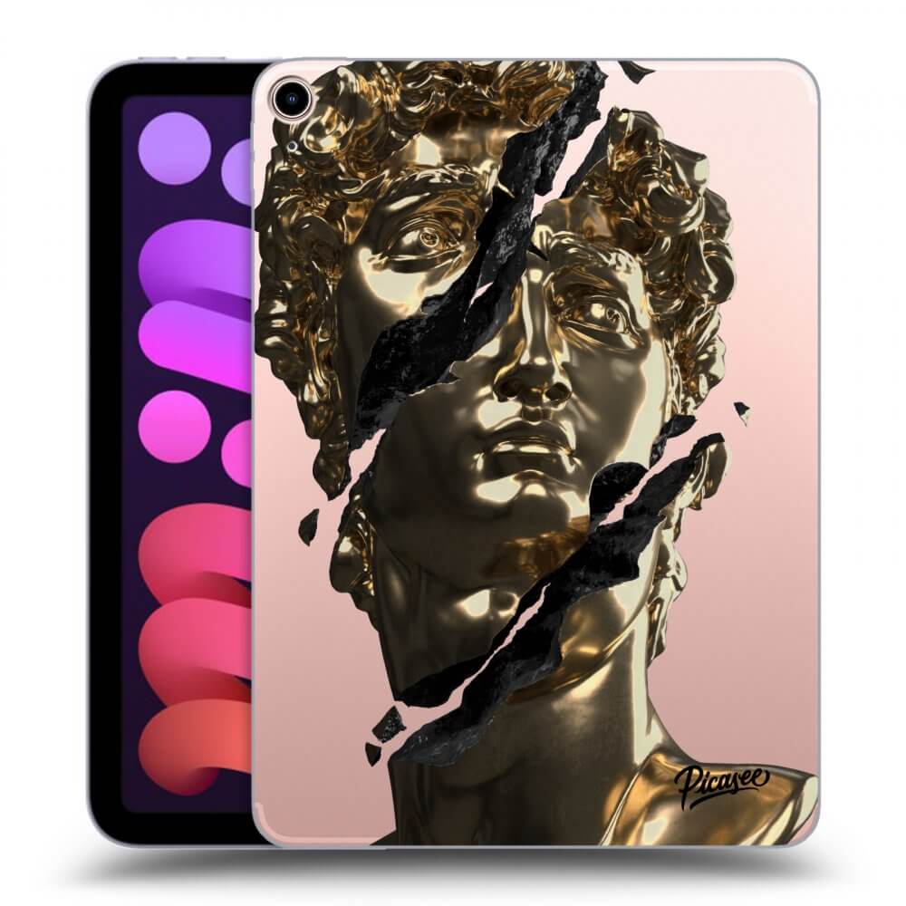 Picasee transparente Silikonhülle für Apple iPad mini 2021 (6. gen) - Golder