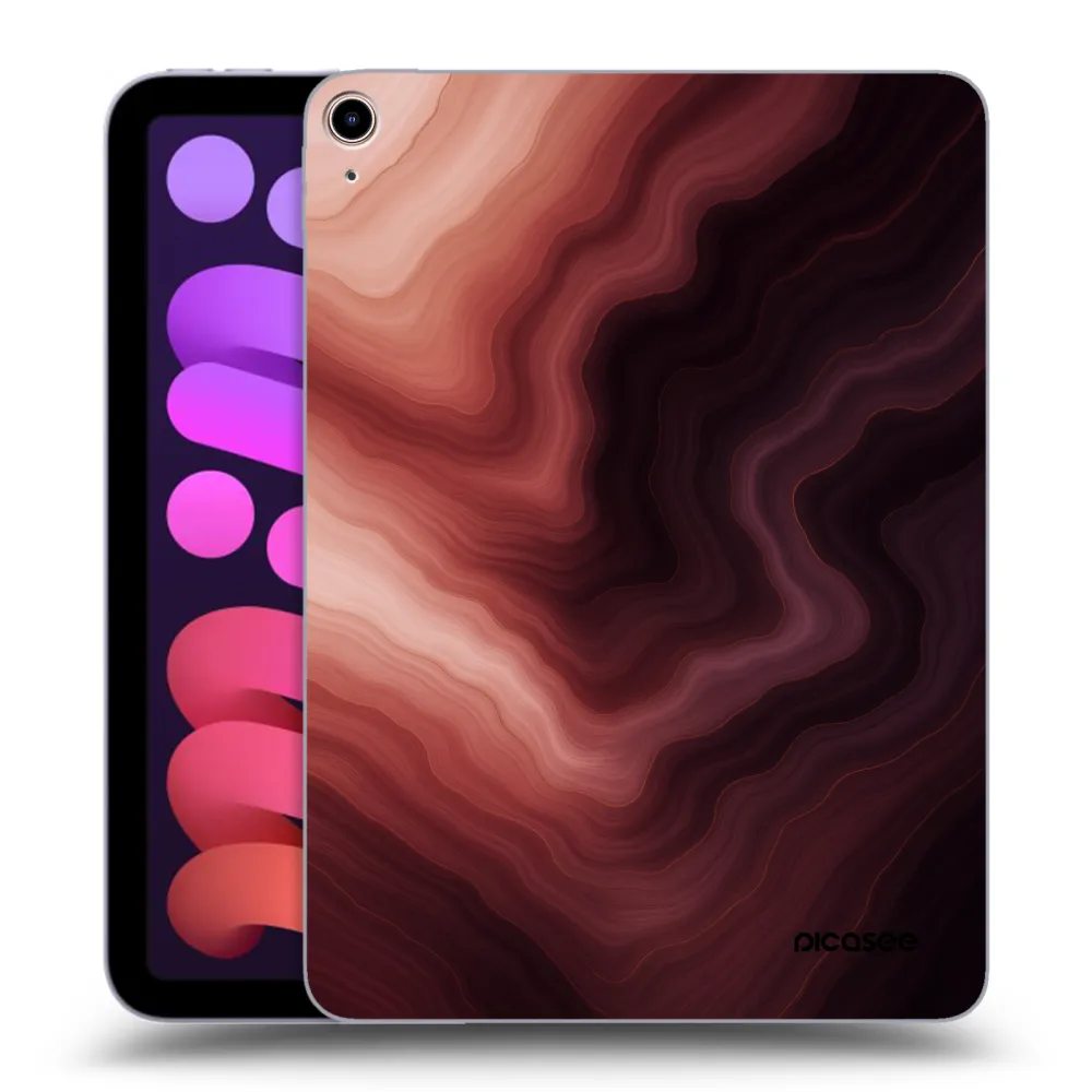 Picasee transparente Silikonhülle für Apple iPad mini 2021 (6. gen) - Rouge
