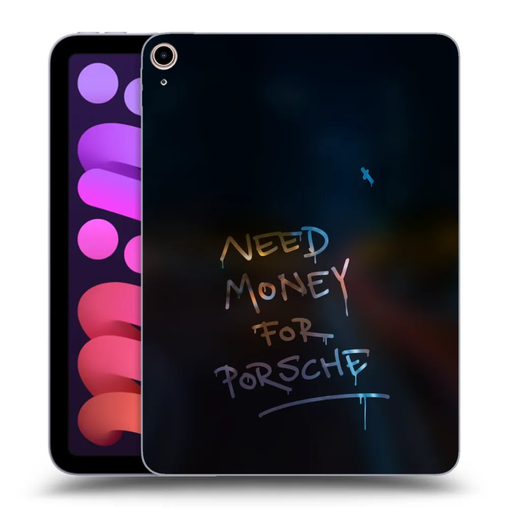 Picasee transparente Silikonhülle für Apple iPad mini 2021 (6. gen) - Neon Nights