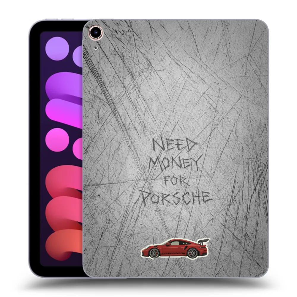 Picasee transparente Silikonhülle für Apple iPad mini 2021 (6. gen) - Garage Scratch