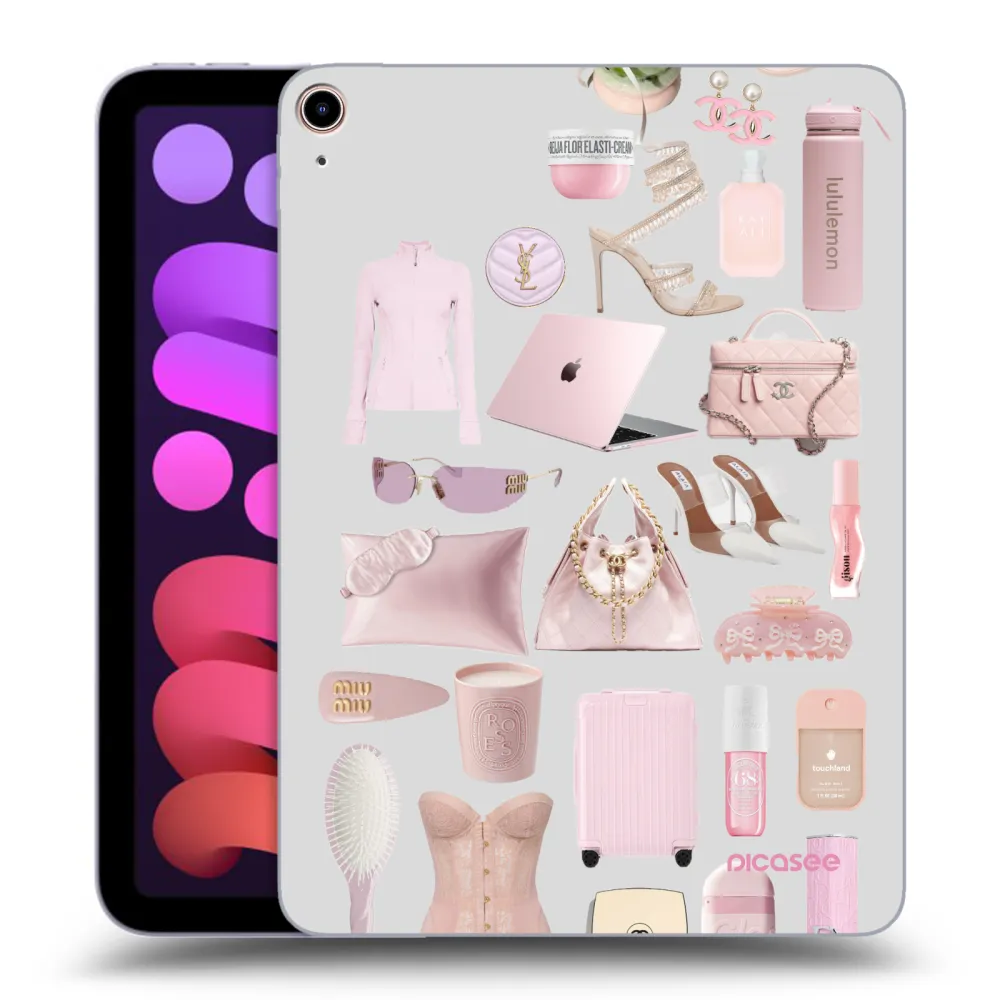 Picasee transparente Silikonhülle für Apple iPad mini 2021 (6. gen) - Glam Babe
