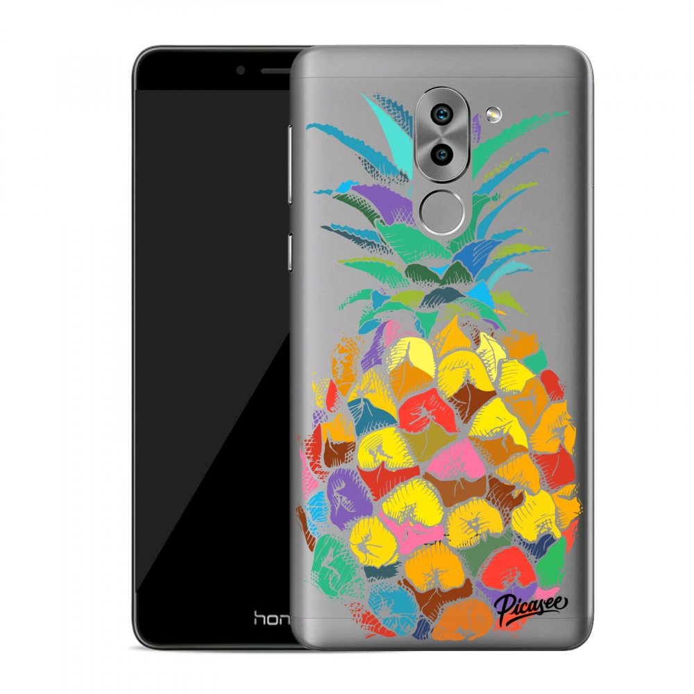 Picasee Honor 6X Hülle - Transparentes Silikon - Pineapple