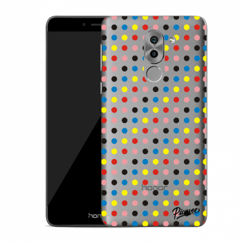 Picasee Honor 6X Hülle - Transparentes Silikon - Colorful dots