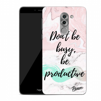 Picasee Honor 6X Hülle - Transparentes Silikon - Don't be busy, be productive