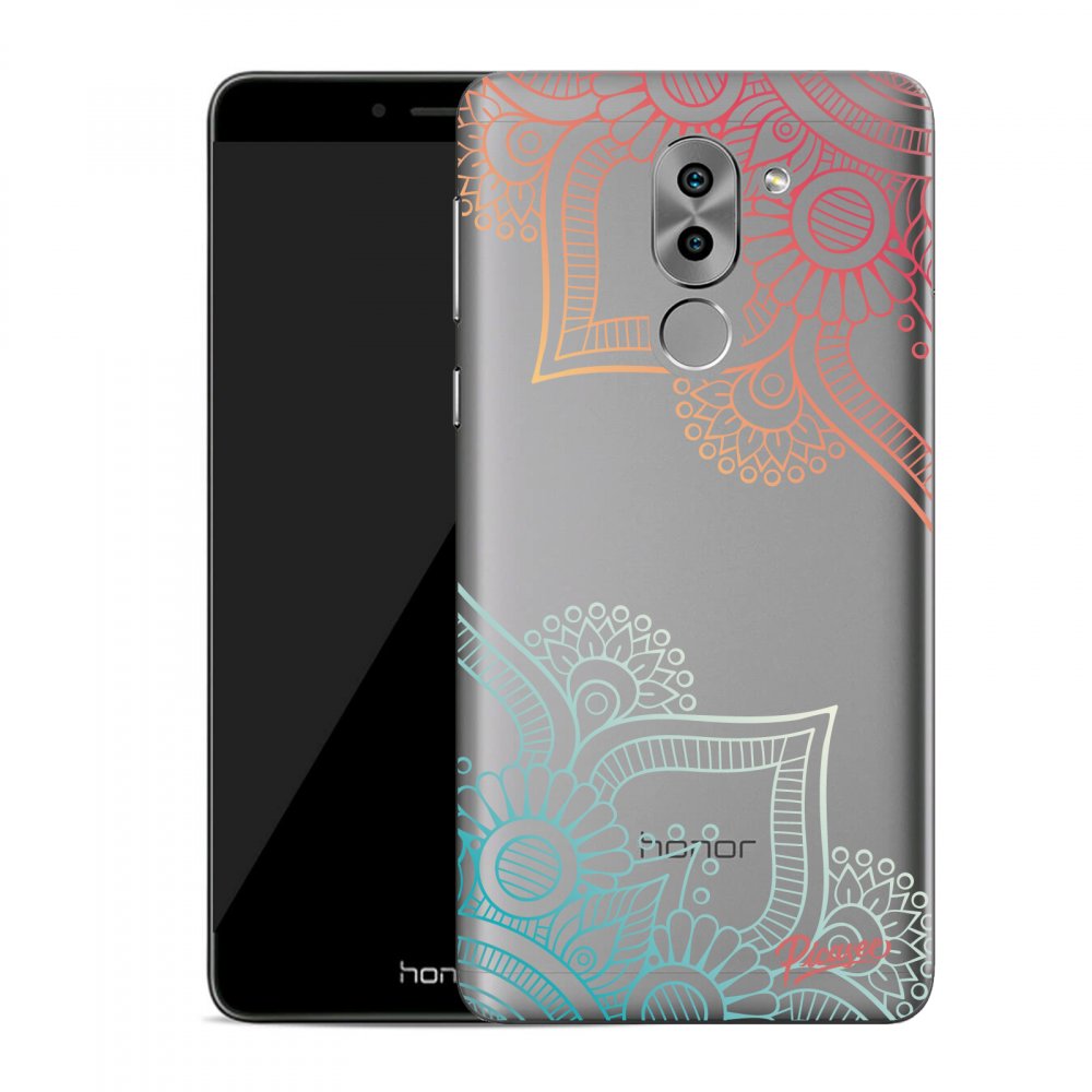 Picasee Honor 6X Hülle - Transparentes Silikon - Flowers pattern