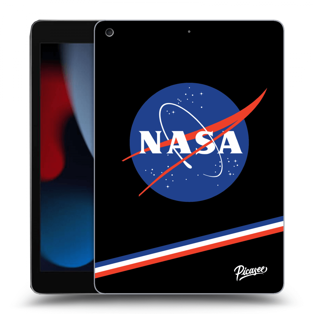 Picasee transparente Silikonhülle für Apple iPad 10.2" 2021 (9. gen) - NASA Original