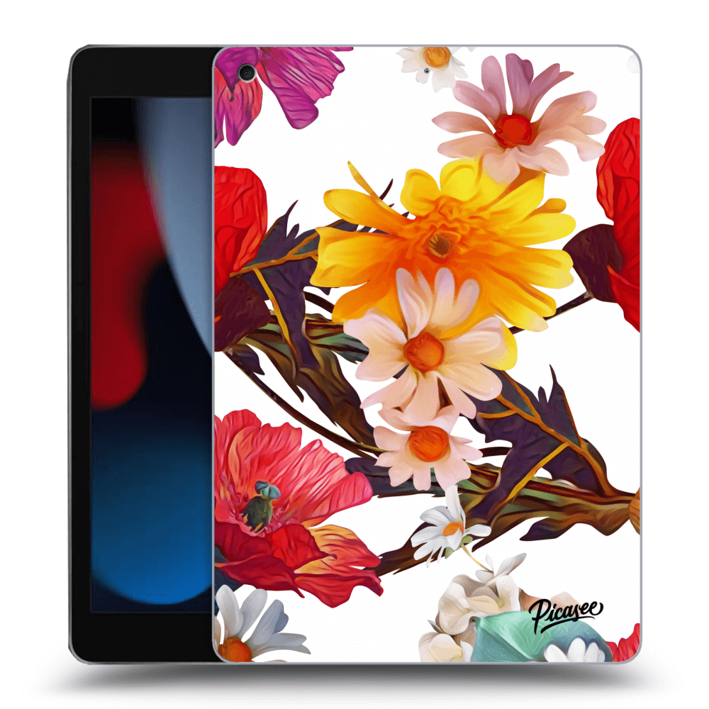 Picasee transparente Silikonhülle für Apple iPad 10.2" 2021 (9. gen) - Meadow